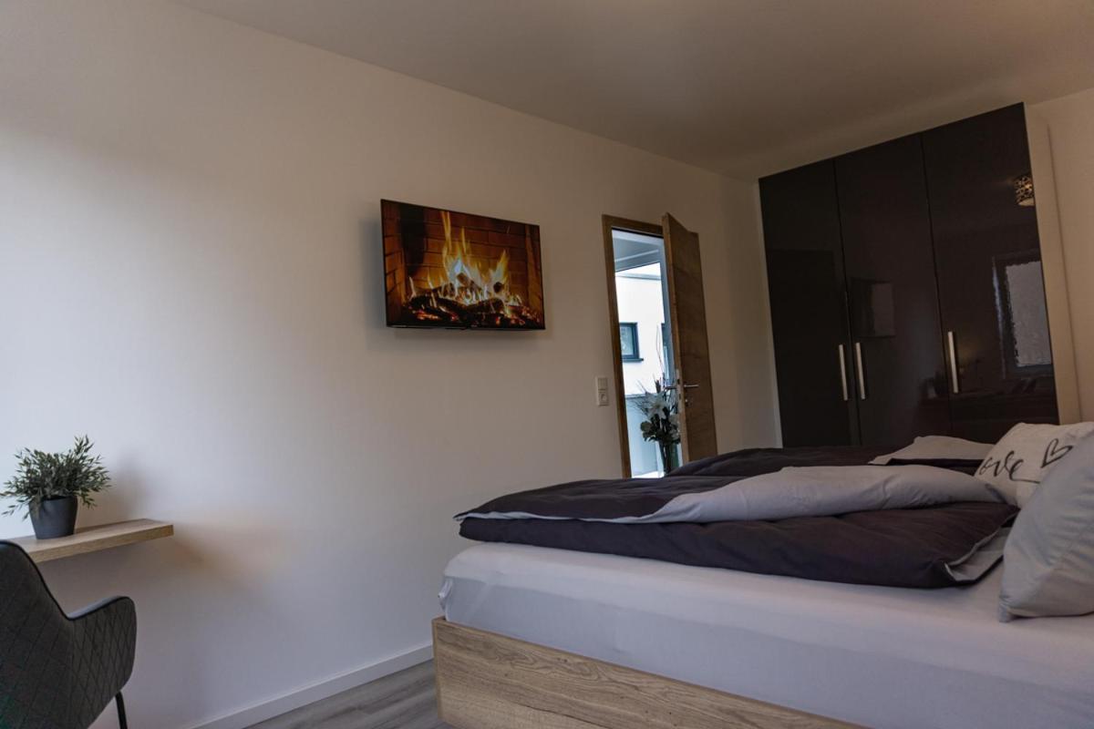 Ferienwohnung Dorfbrunnen แมร์ซิก ภายนอก รูปภาพ