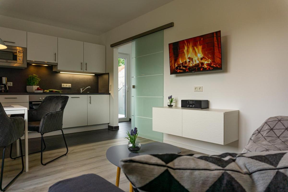 Ferienwohnung Dorfbrunnen แมร์ซิก ภายนอก รูปภาพ
